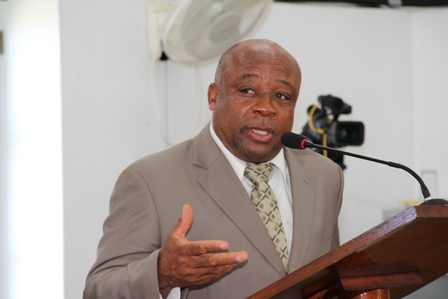 Minister responsible for Social Development in the Nevis Island Administration and Deputy Premier Hon. Hensley Daniel, at the Nevis Island Assembly on Monday September 10, 2011